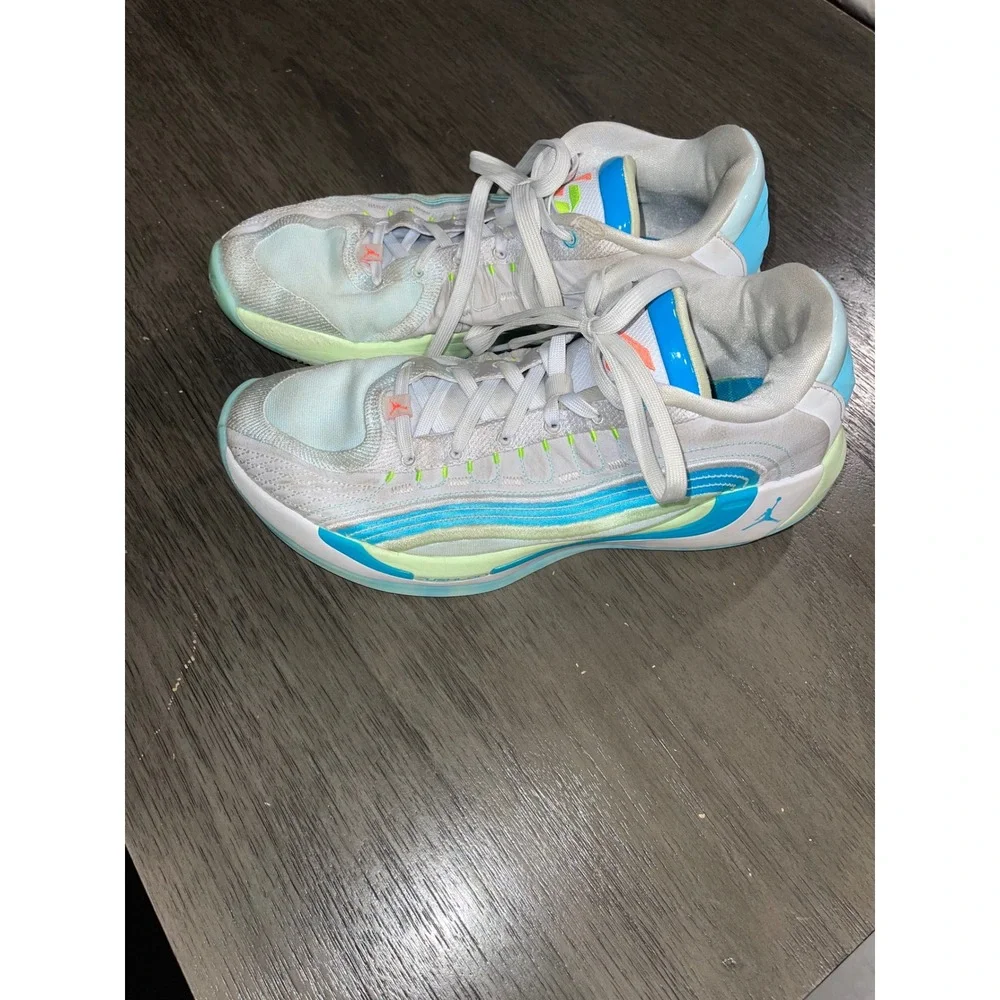 Jordan Mens 12 Blue Luka 2 Lake Bled Basketball Shoes HF0823-002